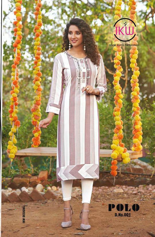 IKW Polo-Rayon-Fancy-Kurti